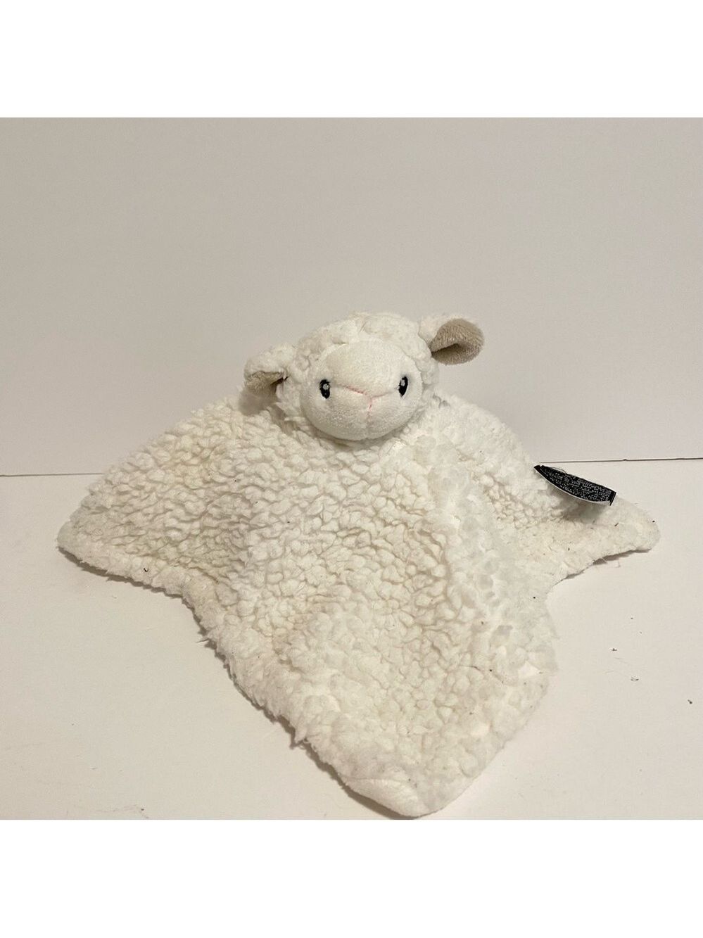 LITTLE Miracles Baby Lamb Lovey Security Blanket White Sherpa Sheep Costco Toy